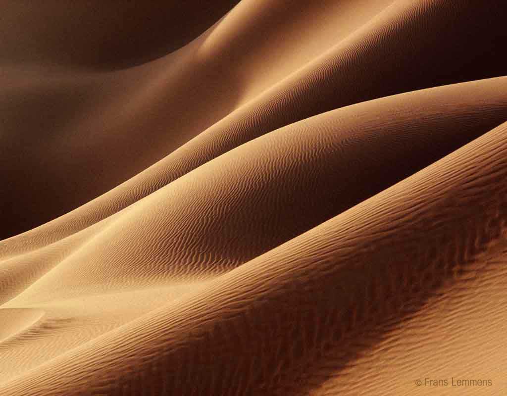 Sand dunes near Amguid