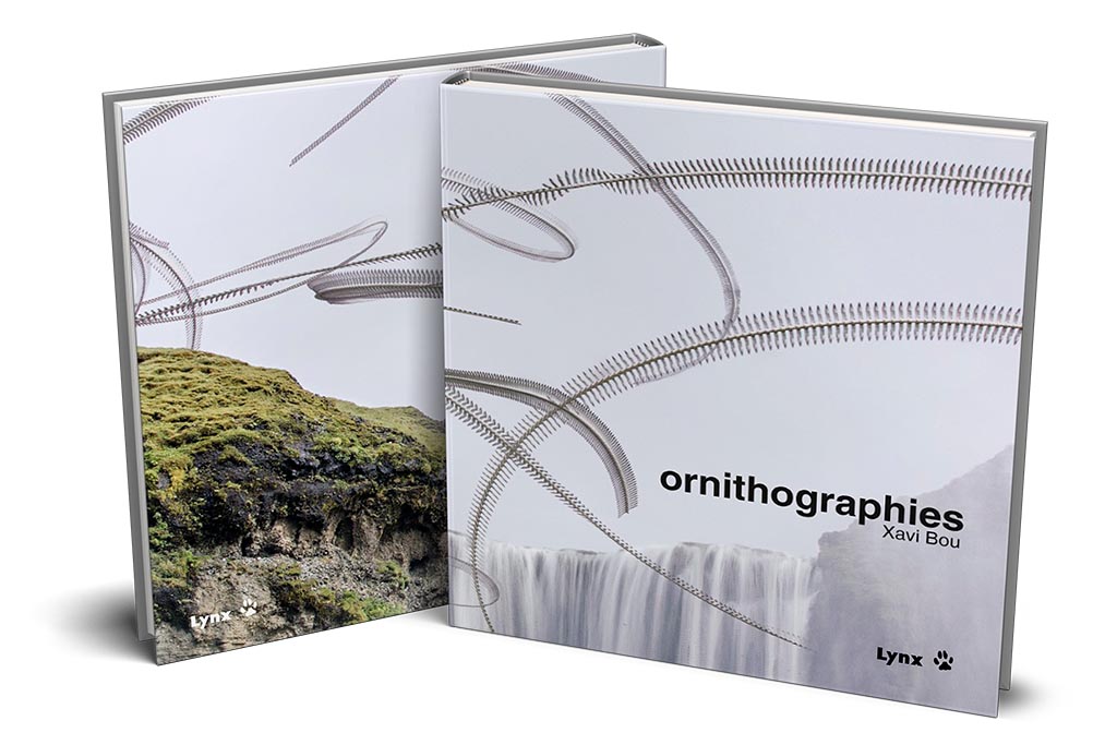 Cover van het boek ornithographies van Xavi Bou