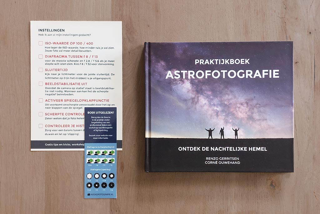 Het praktijkboek astrofotografie.