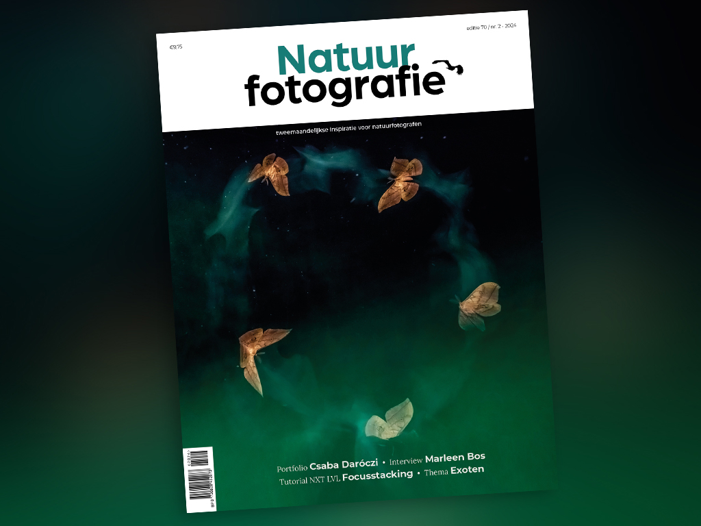 Cover natuurfotografie magazine editie 70